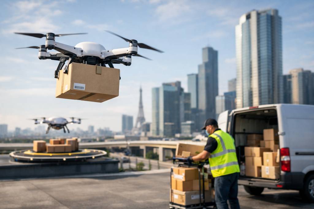 The new era of drone delivery and urban logistics